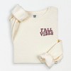 Simply Sage Market Embroidered Fall Vibes Retro Lightweight Garment Dyed Sweatshirt - 2 of 4