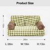 Mewoofun Pet Couch Bed, Washable Cat Beds for Medium Small Dogs & Cats, Durable Dog Beds with Non-Slip Bottom, Fluffy Cat Couch,Green＆White - 2 of 4
