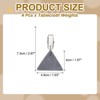Unique Bargains Marble Triangle Shape Tablecloth Weight Pendant Hooks - 2 of 4