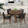 Ashcroft Furniture,Laura Mid-Century Modern Solid Wood Dining Chair (Set of 2) - 2 of 4