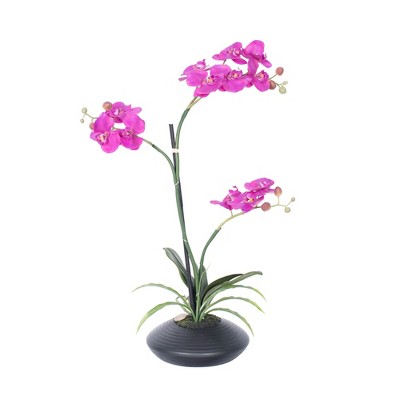 Vickerman Artificial 25" Orchid Arrangement