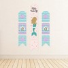 Big Dot of Happiness Let's Be Mermaids - Hanging Vertical Paper Door Banners - Baby Shower or Birthday Party Wall Decoration Kit - Indoor Door Decor - 3 of 4
