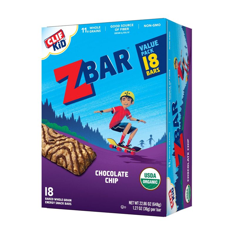 CLIF Kid ZBAR Chocolate Chip Snack Bars
, 1 of 14