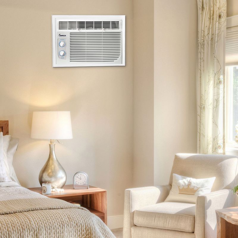 Impecca 5,000 BTU Mechanical controlled Mini Window Air Conditioner, 2 of 4