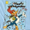 Woody Woodpecker Vintage Woody Kids T Shirt For Youth, Light Blue - 3 of 4