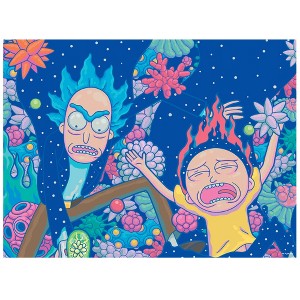 Rick And Morty Rick And Morty Organisms 500 Piece Jigsaw Puzzle 16" x 21.5" - 1 of 4