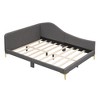 YOOCOZZ Linen Upholstered Wood Daybed with Backrest and Armrest - 4 of 4