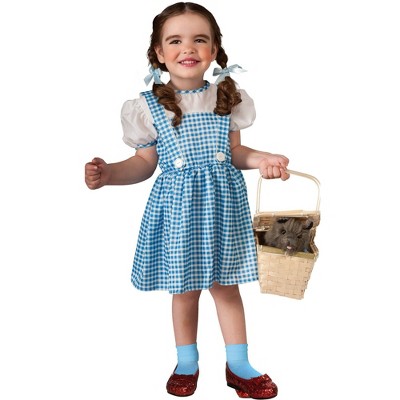 Rubies Girl's Wizard Of Oz Dorothy Costume 2t-4t : Target