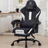 GTPLAYER Ergonomic Gaming Chair with Footrest, Lumbar Support, Breathable Computer Chair with Pocket Spring Cushion, Chairs for Adults - 2 of 4