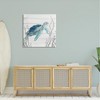 Stupell Industries Sea Turtle Ocean Botanicals Rustic Plank Pattern Canvas Wall Art - 2 of 4
