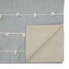 Saro Lifestyle Knotted Line Runner, Light Blue, 16" x 72" - 2 of 4