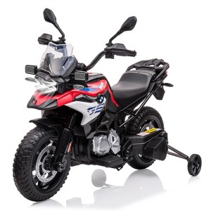 Ride On Motorcycle, 12V 7AH, Licensed BMW Kids Motorcycle, High/Low Speed, EVA Tire, LED Headlights, Ride On Car for Kids - 1 of 4