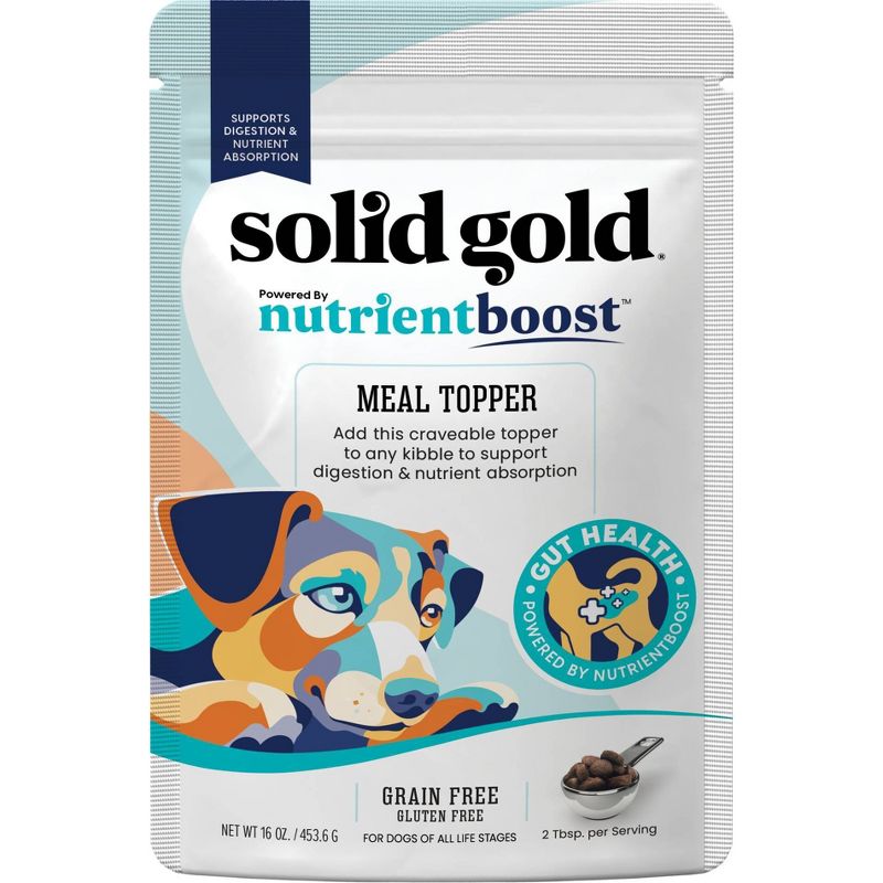 Solid Gold Nutrient Boost Topper with Chicken Flavor Wet Dog Food - 16oz, 1 of 5