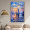 Art Remedy Night Sea Breeze Sailing Wall Art Framed - 2 of 4