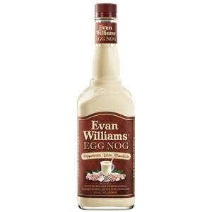 Evan Williams Peppermint White Chocolate Egg Nog - 750ml Bottle - 1 of 4