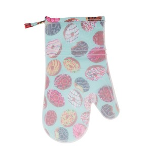 Unique Bargains Non-slip Pattern Oven Mitts 1 Pc - 1 of 4