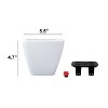Okak Self-Watering ABS Orchid Pots with Holes - Vertical Planter for Indoor & Outdoor Plants, 2 Pack(S+M) - 3 of 4