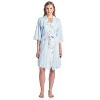 Casual Nights Women's 2 Piece Floral Robe and Gown Set - 2 of 4