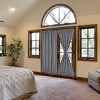 PiccoCasa Blackout Sliding Window Door Single Panel Darkening Curtains Panel - 2 of 3