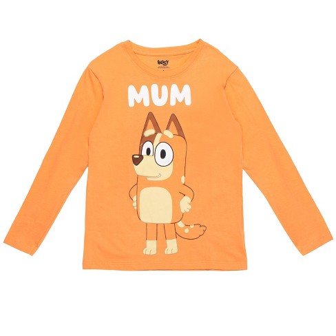 Bluey Mum Chili T-shirt Cotton Polyester Unisex Adult Sizes