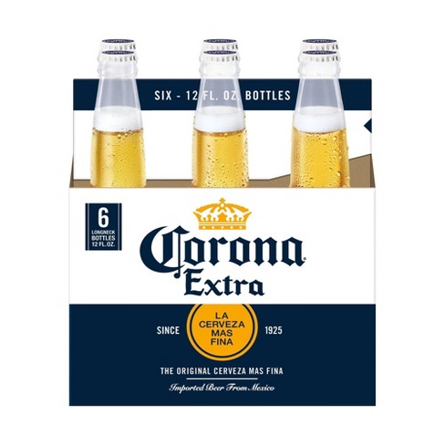 Corona Extra Lager Beer 6pk 12 Fl Oz Bottles Target