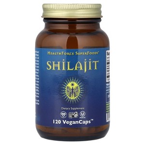 HealthForce Superfoods Shilajit, 120 Vegan Caps (200 mg per Capsule) - 1 of 4