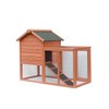Outdoor Large Wooden Cabin House Style Wooden Dog Kennel - 2 of 4