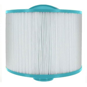 Hurricane Filters Replacement Spa Filter Cartridge for PBF35-M, Unicel 8CH-950, Filbur FC-0536, Bullfrog Spas 10-1035/10-2785, White - 1 of 4