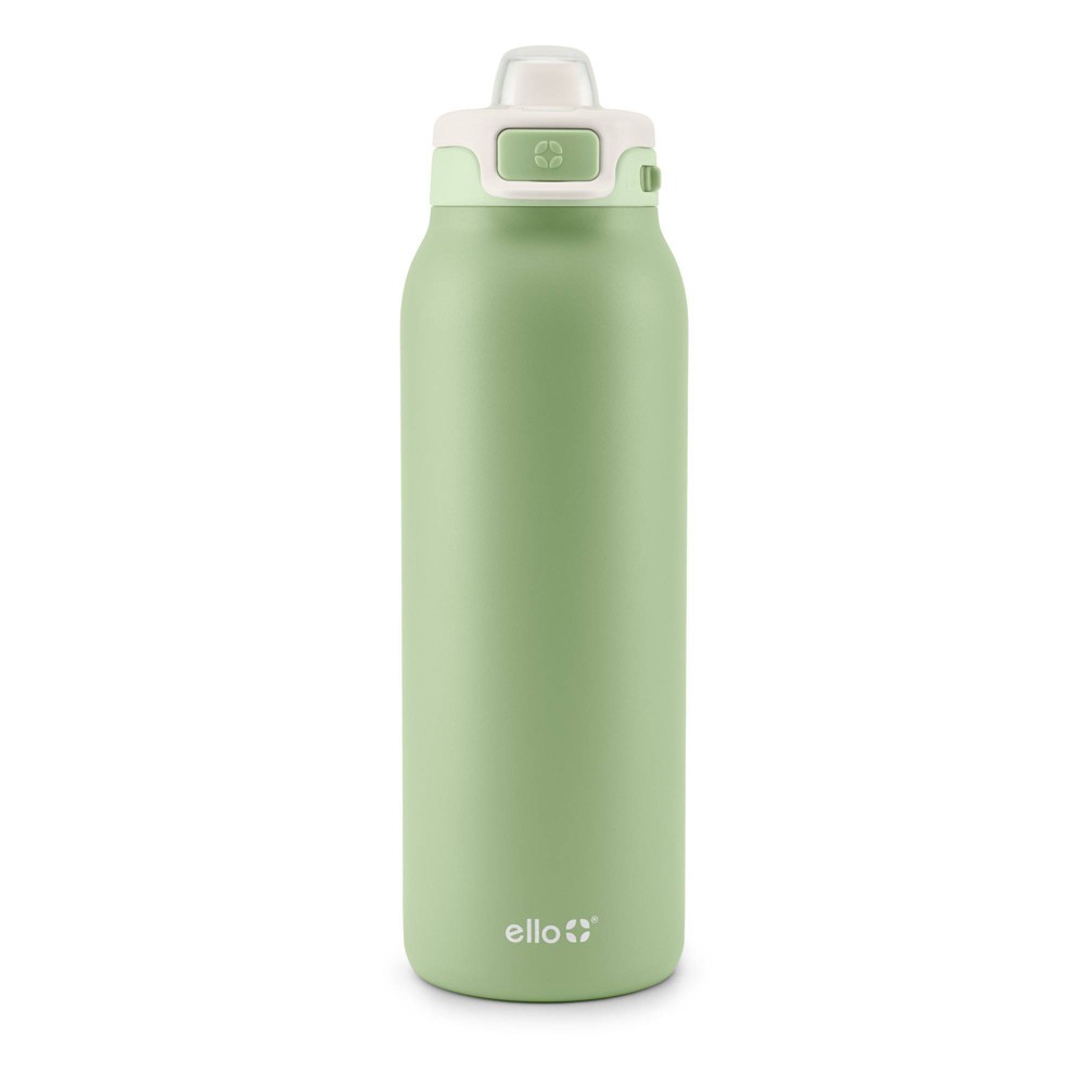 Photos - Glass Ello Pop and Fill 32oz Stainless Steel Water Bottle Melon Green