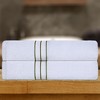 Premium Cotton Solid Plush Heavyweight Hotel Luxury Towel Set by Blue Nile Mills - 2 of 4