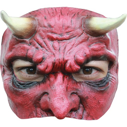 Black and Red Bullseye Target Adult Cloth Face Mask