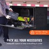 VEVOR Underbody Truck Box, 48" x 24" x 24" Pickup Storage Box, Heavy Duty Aluminum Diamond Plate Tool Box with Lock and Keys - 4 of 4