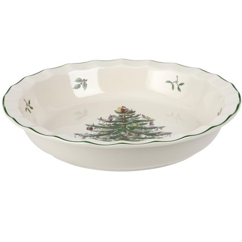 Spode Christmas Tree 10 Inch Sculpted Pie Dish - 10 Inch : Target