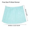 Unique Bargains Shower Wrap Towel for Women Adjustable Bath Wrap with Pocket Coral Fleece 1 Pc - 4 of 4