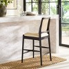 Reinhardt Rattan Counter Stool - BST8800 - Safavieh - 2 of 4