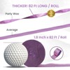 PartyWoo Crepe Paper Streamers Metallic Silver Light Purple Lilac Lavender White 6 Rolls 492 ft 1.8 Inch x 82 Ft Roll - 4 of 4