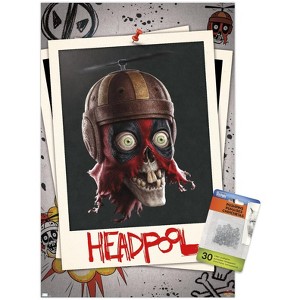 Trends International Marvel Deadpool & Wolverine - Headpool Unframed Wall Poster Prints - 1 of 4