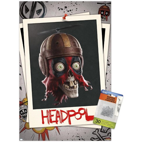 Trends International Marvel Deadpool & Wolverine - Headpool Unframed Wall Poster Prints - image 1 of 4