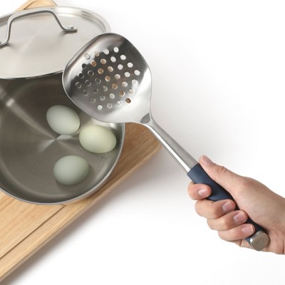 Calphalon Edge 6 Piece Stainless Steel Kitchen Tool & Gadget Set- Navy Blue — фото 4