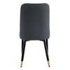 NicBex Dining Chairs Set of 2 Upholstered Chair PU Leather Padded Seat with Metal Legs Design for Kitchen, Living Room, Bedroom - 2 of 4