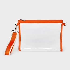 Game Day Clear Wristlet Clutch - Wild Fable™ - 1 of 4