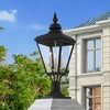 Livex Lighting Adams 3 - Light Post Light in  Black/Brushed Nickel - 2 of 4