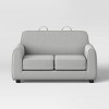 Upholstered Kids' Sofa Gray - Pillowfort™ - 3 of 4