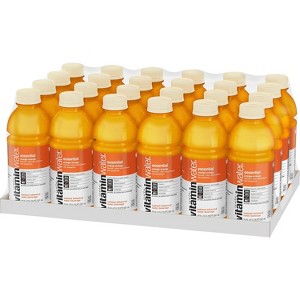 Vitaminwater Essential Electrolyte Enhanced Water W Vitamins, Orange-Orange Drinks, 20 Fl Oz, 24 Pack Orange 20 Fl Oz (Pack of 24) - 1 of 4