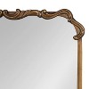 Kate and Laurel Brazelton Metal Rectangle Mirror, 20x27, Gold - 2 of 4