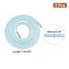 Unique Bargains Fashion Diamond Crystal Shoe Laces with Net for Sweatpants Shorts 2 Pcs - 2 of 4