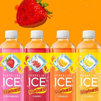 Sparkling Ice Strawberry Starburst - 17 fl oz Bottle