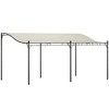 Outsunny Outdoor Pergola Canopy, Metal Patio Canopy with Drainage Holes for Backyard, Garden, Porch - 4 of 4
