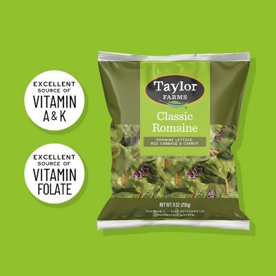Taylor Farms Fresh Classic Romaine Lettuce - 9oz