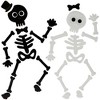 Northlight Set of 4 Double Sided Halloween Gel Window Clings - 3 of 4